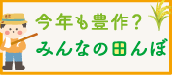 今年も豊作？みんなの田んぼ